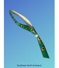 Sunflower Stoff-Armband